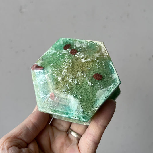Hexagonbox mit blooming Effect