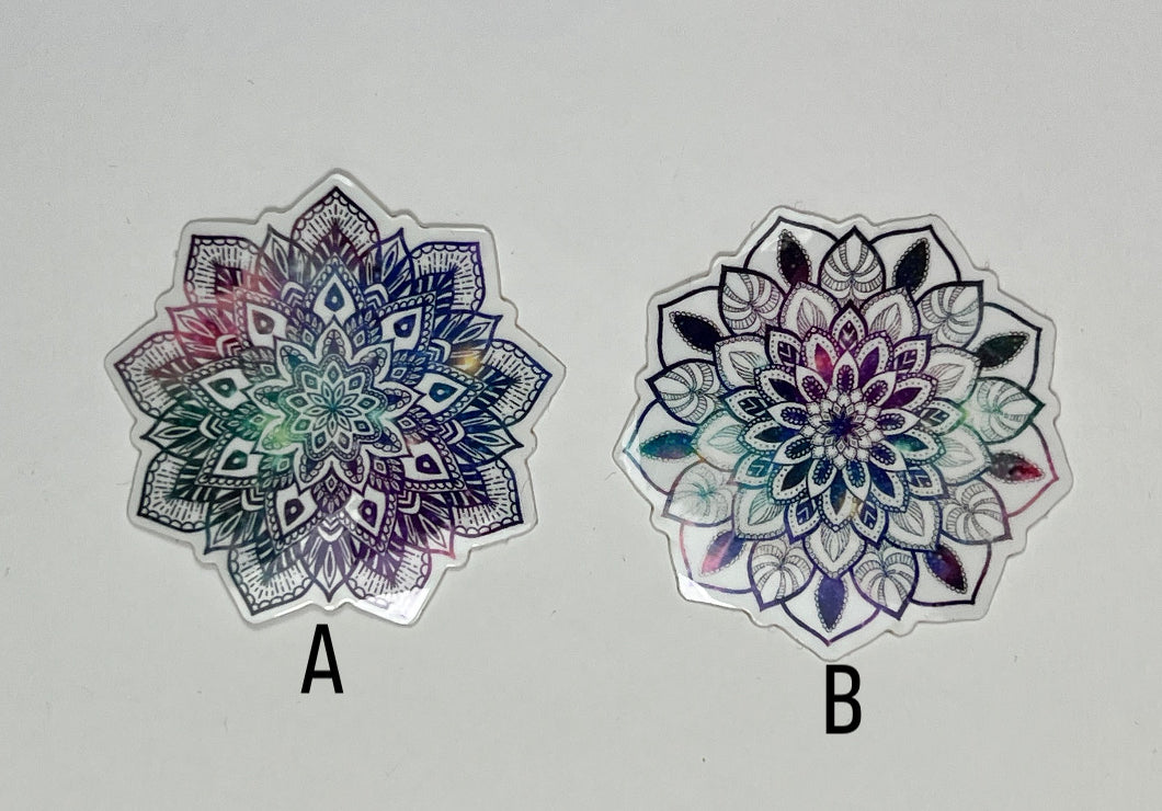 Mandala Sticker bunt