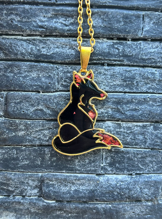 Fuchs Halskette Gold