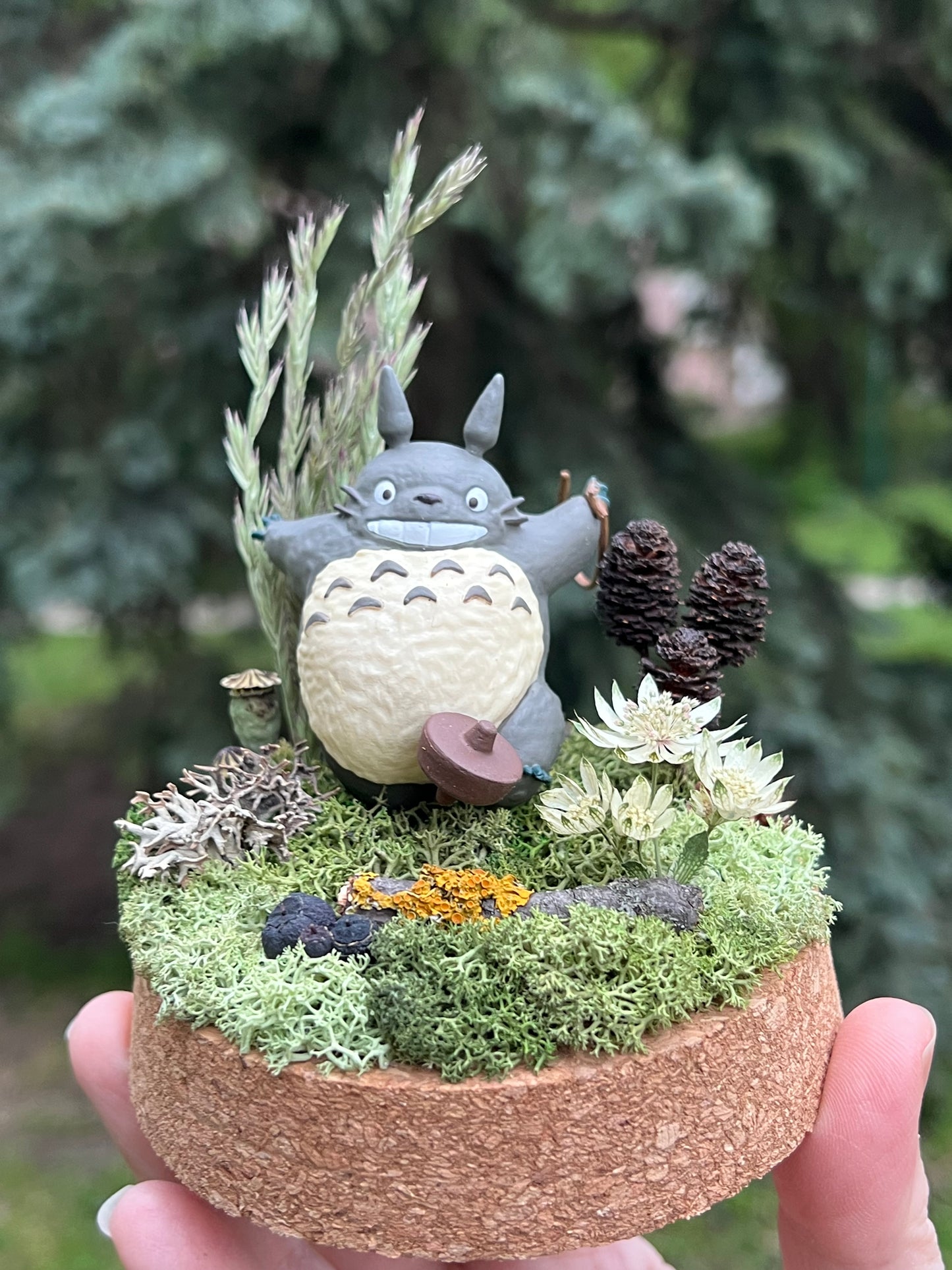 Totoro Miniaturwelt