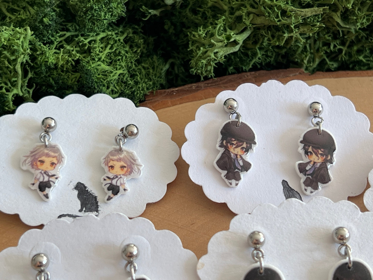 Bungo Stray Dogs Charakter Ohrstecker hängend