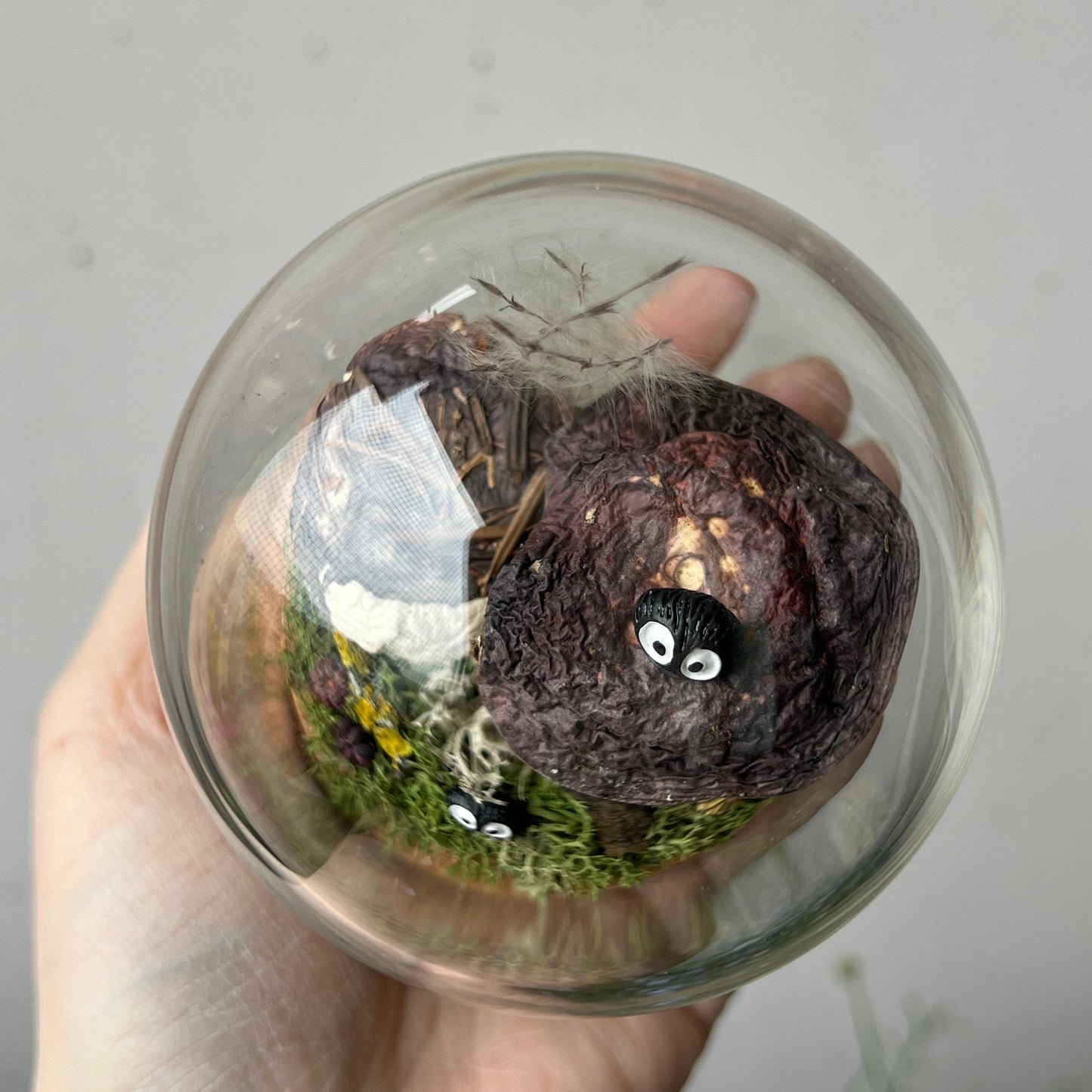 Miniaturwelt mit Täublingen & Rußmännchen
