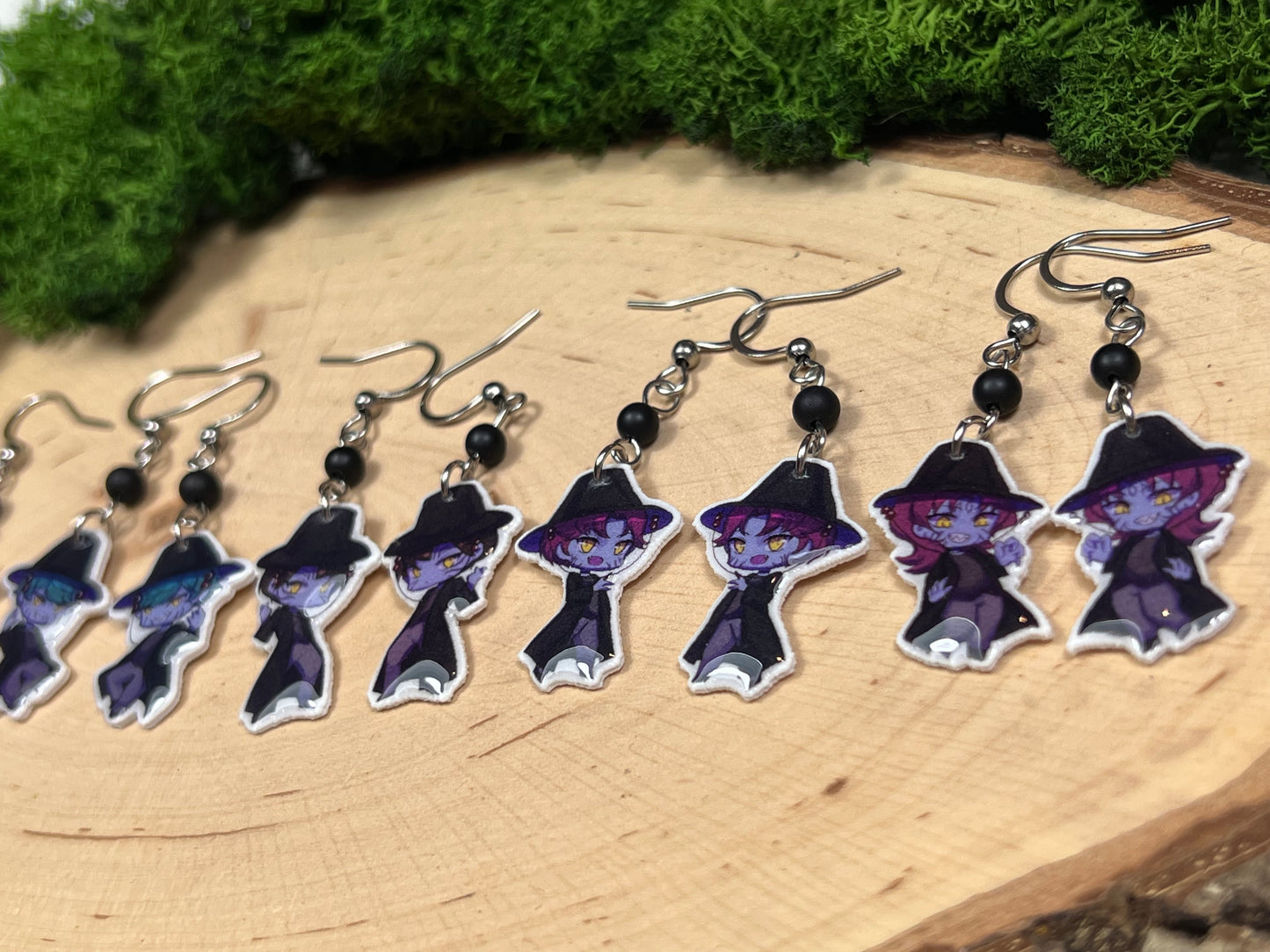 Dämonen Saja Boys Ohrhänger aus K-Pop Demon Hunters