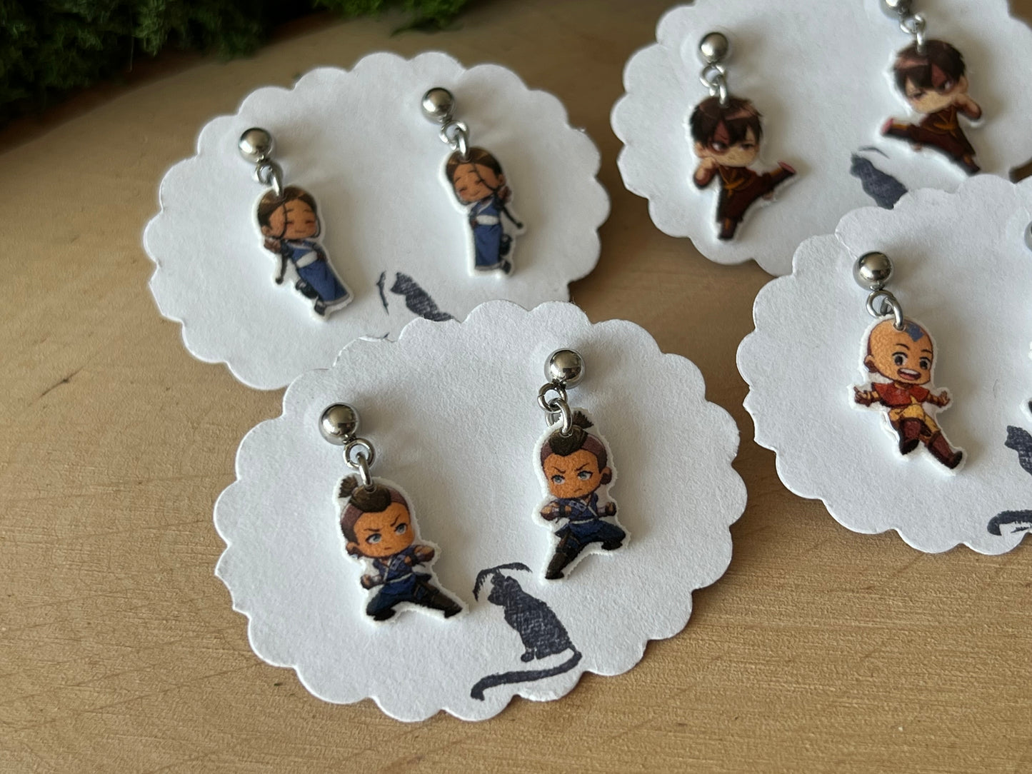 Avatar, der Herr der Elemente Charakter Ohrstecker hängend