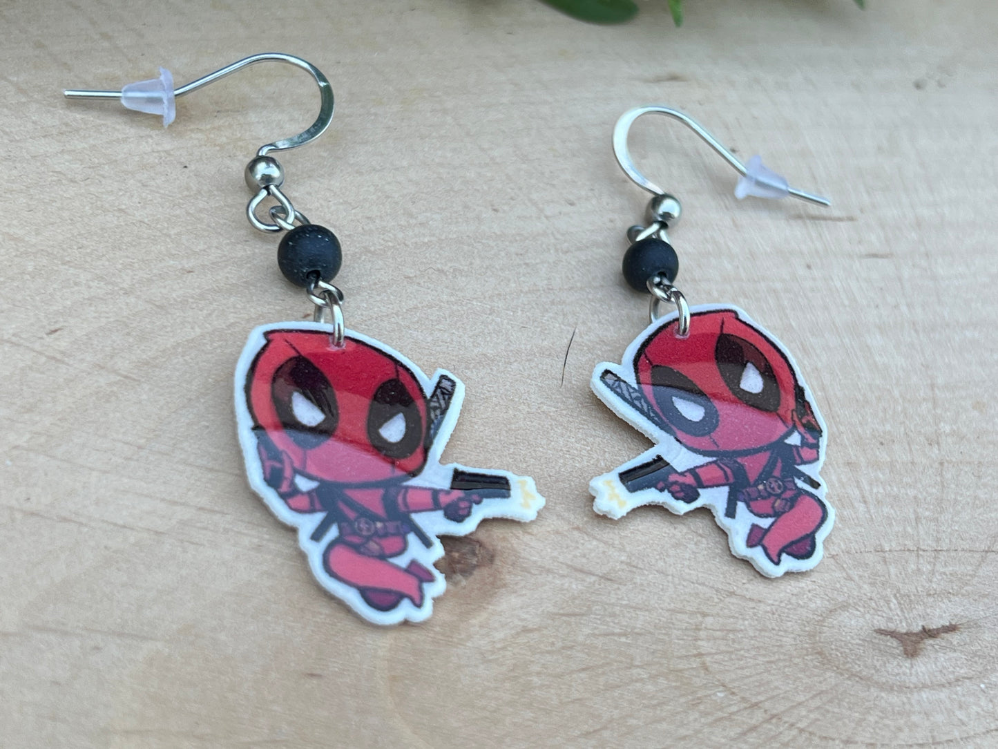 Deadpool Charakter Ohrhänger