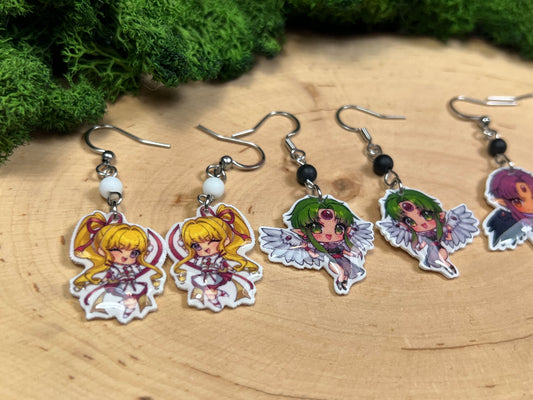 Jeanne, die Kamikazediebin Charakter Ohrhänger