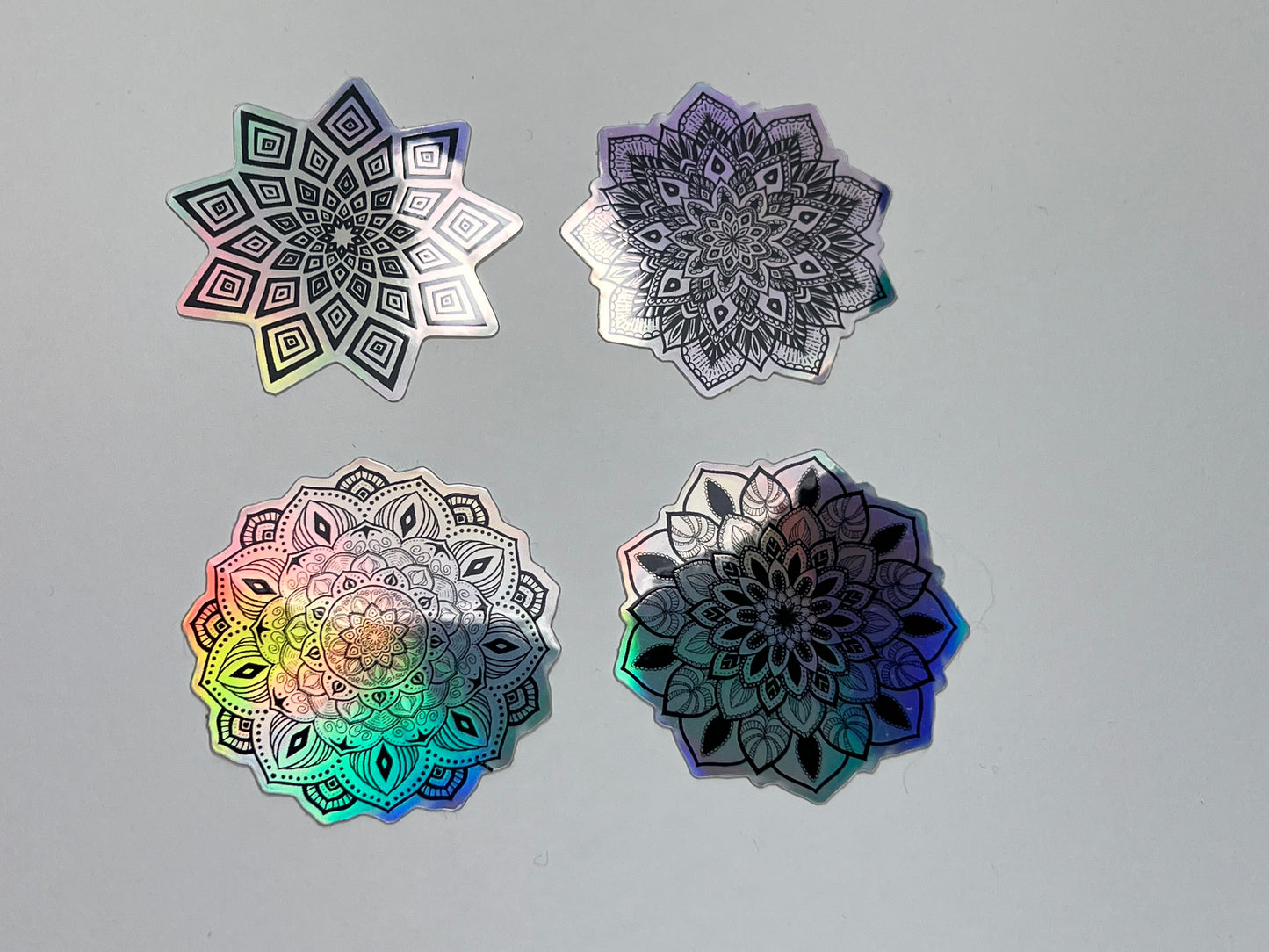 Mandala Sticker Holographisch