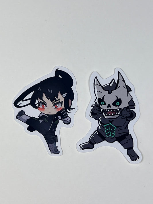 Kaiju Nr.8 Sticker