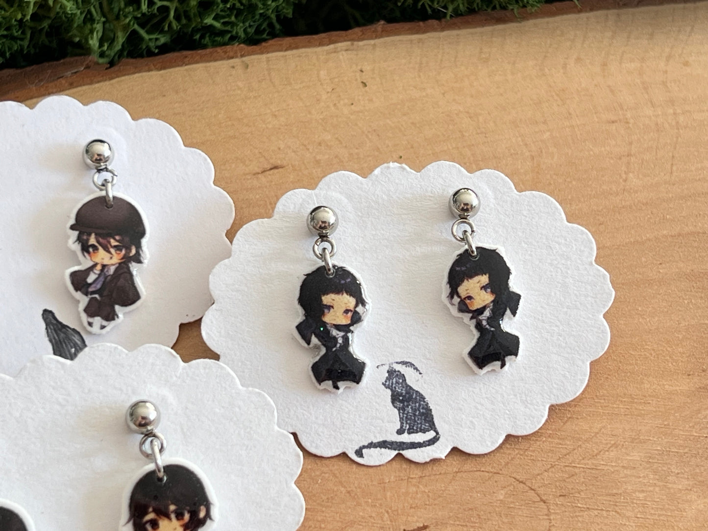 Bungo Stray Dogs Charakter Ohrstecker hängend