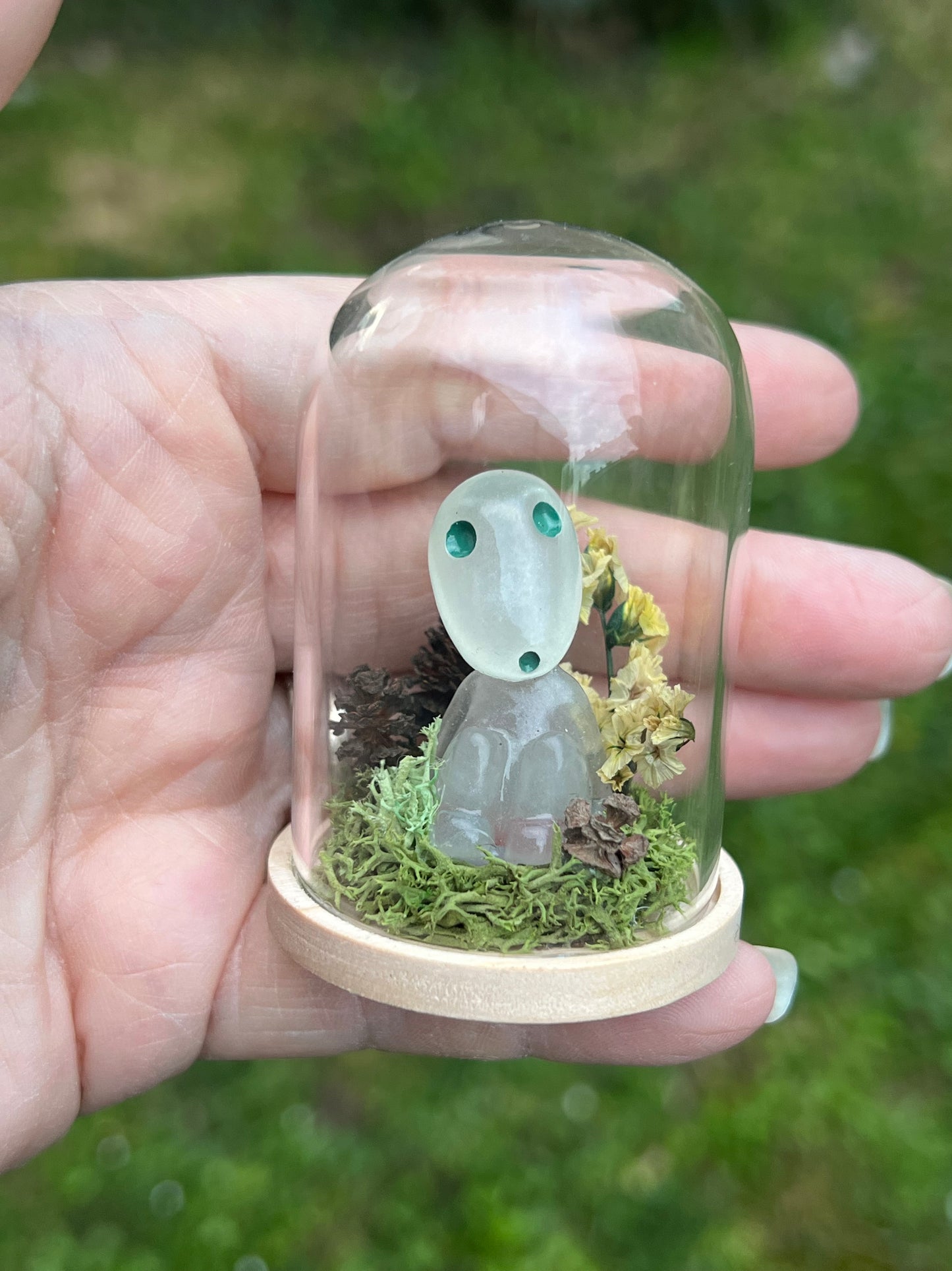 MiniMiniWelt mit Waldgeist