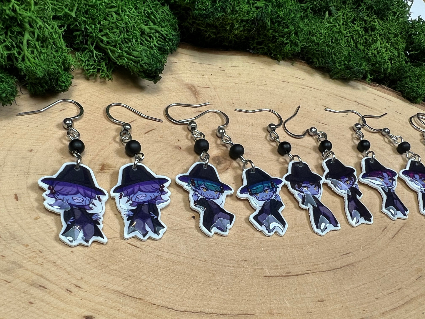 Dämonen Saja Boys Ohrhänger aus K-Pop Demon Hunters