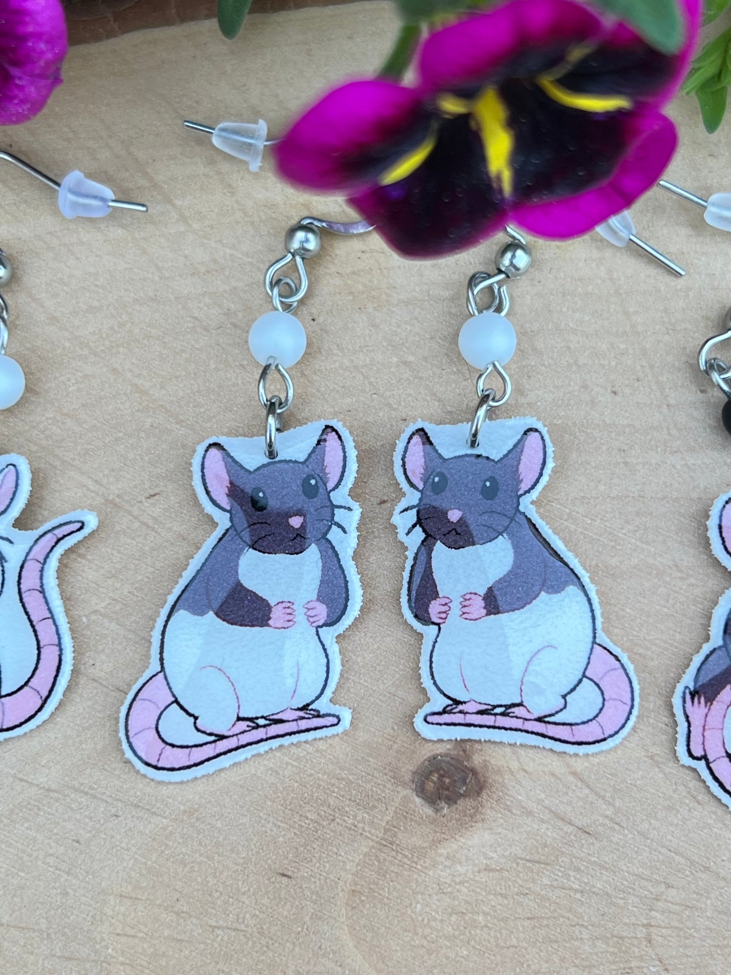 Ratten Ohrhänger