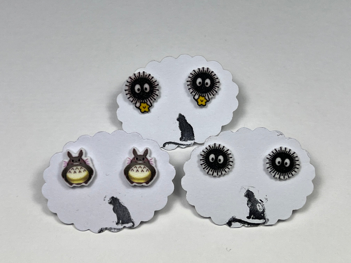 Totoro & Russmännchen Ohrstecker