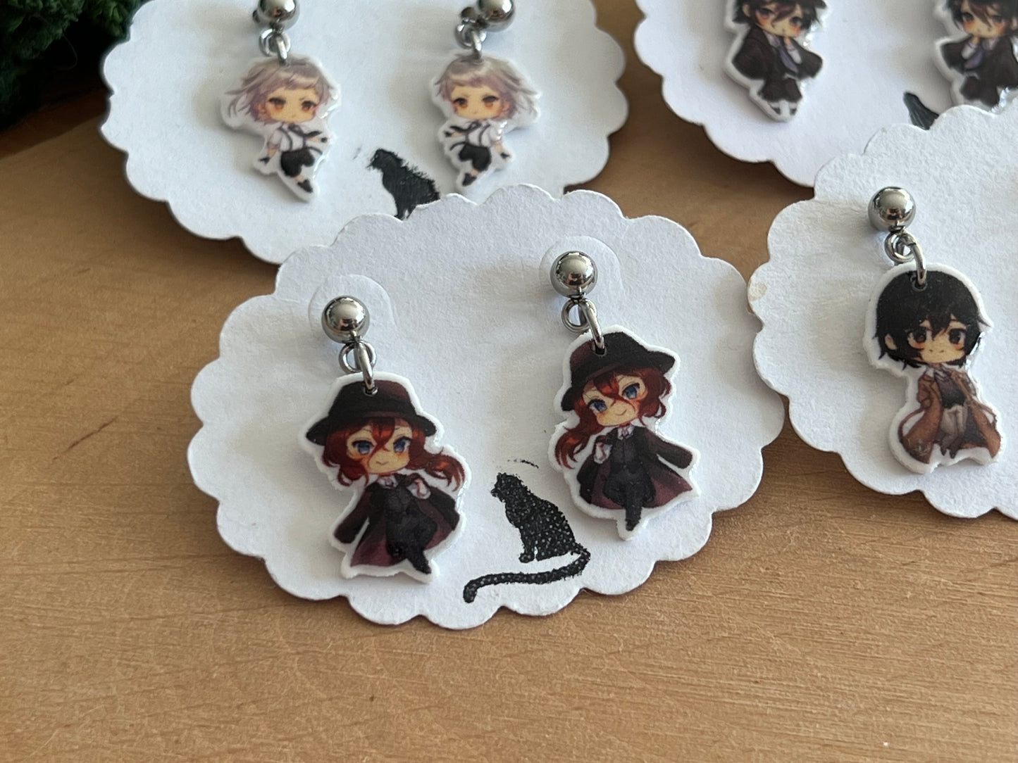 Bungo Stray Dogs Charakter Ohrstecker hängend