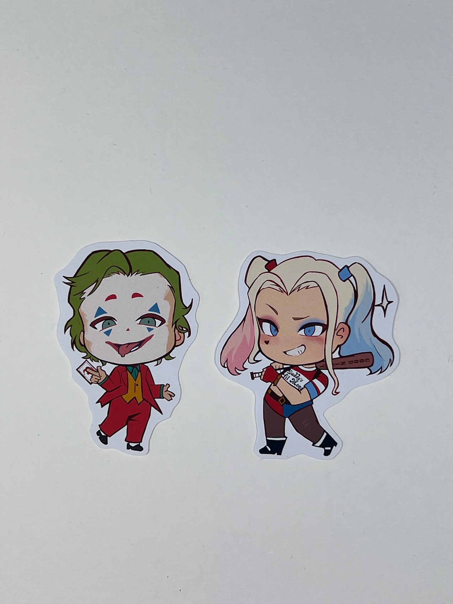 Harley Quinn und Joker Sticker