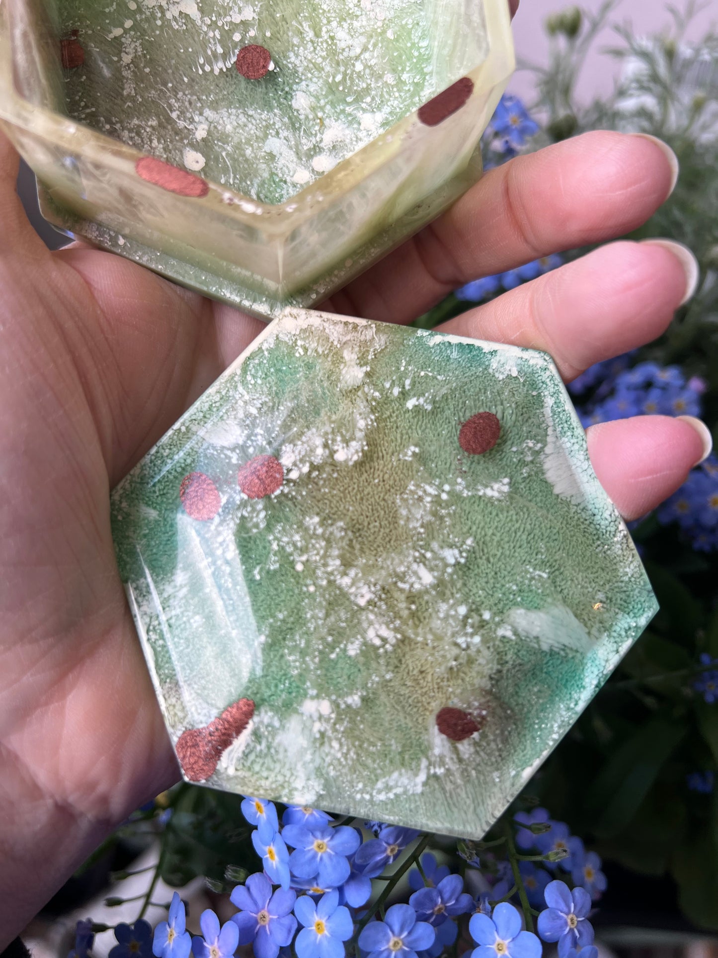 Hexagonbox mit blooming Effect