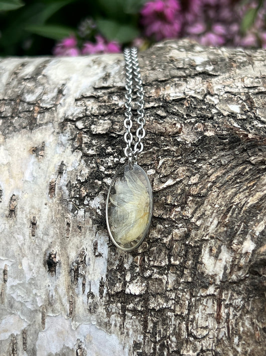 Winterjasmin Halskette Silber