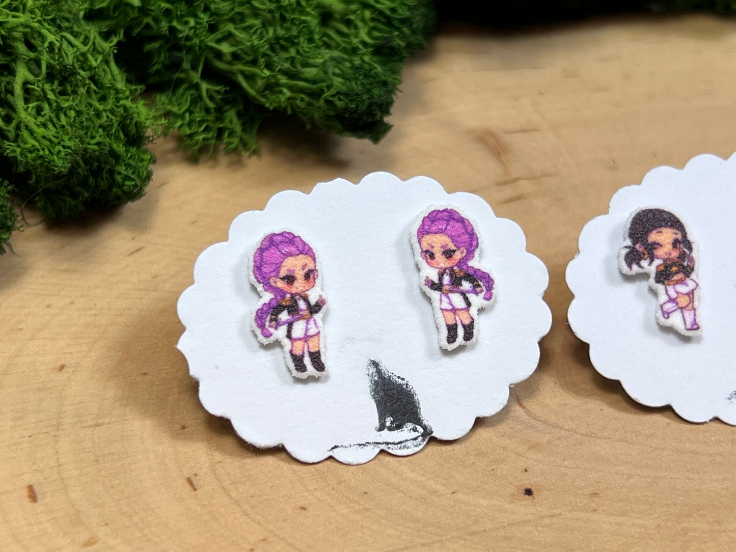 Huntrix Ohrstecker aus K-Pop Demon Hunters