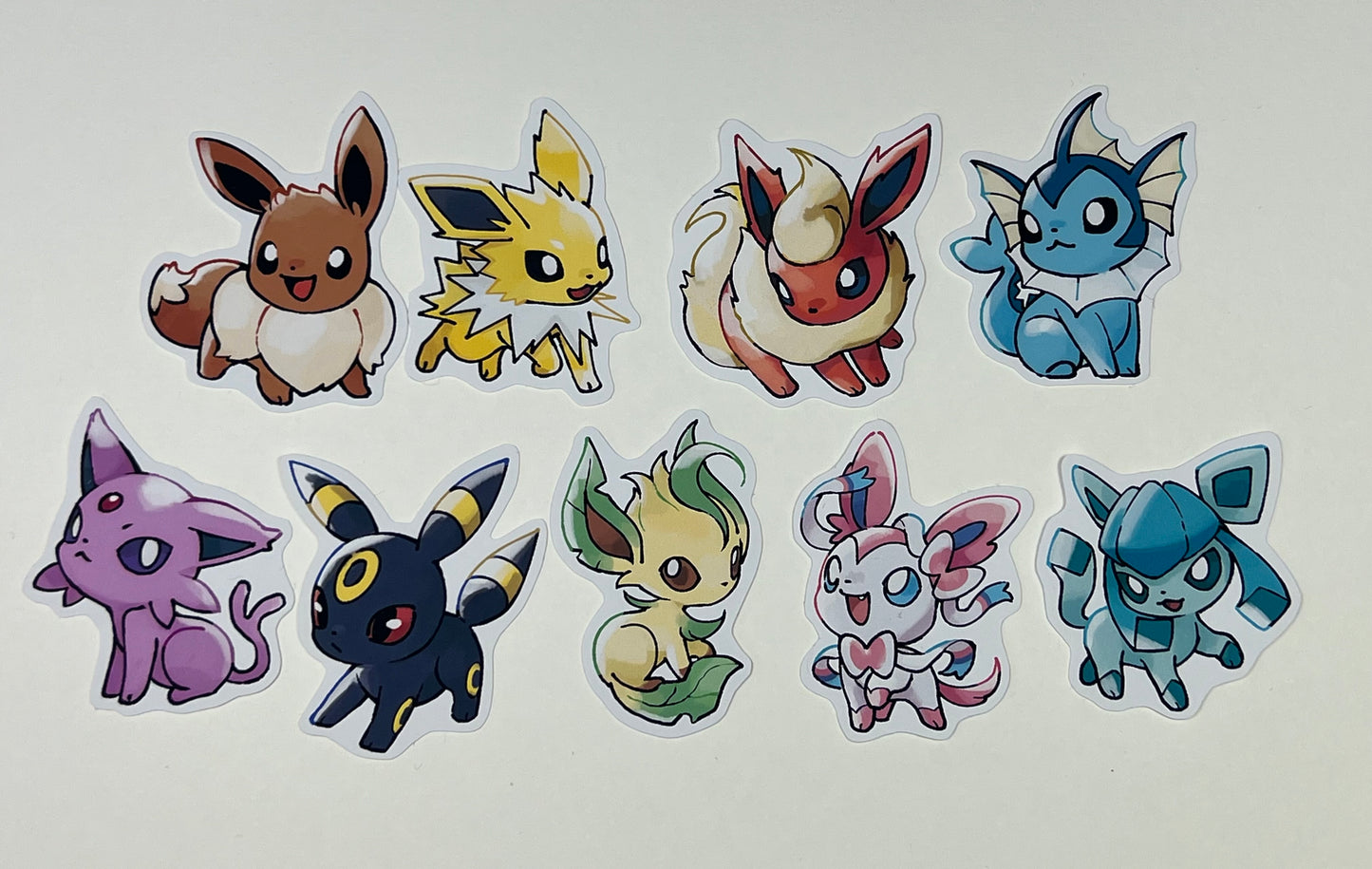 Evoli Evolutionen Sticker
