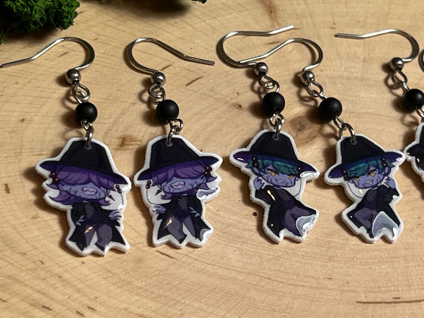 Dämonen Saja Boys Ohrhänger aus K-Pop Demon Hunters