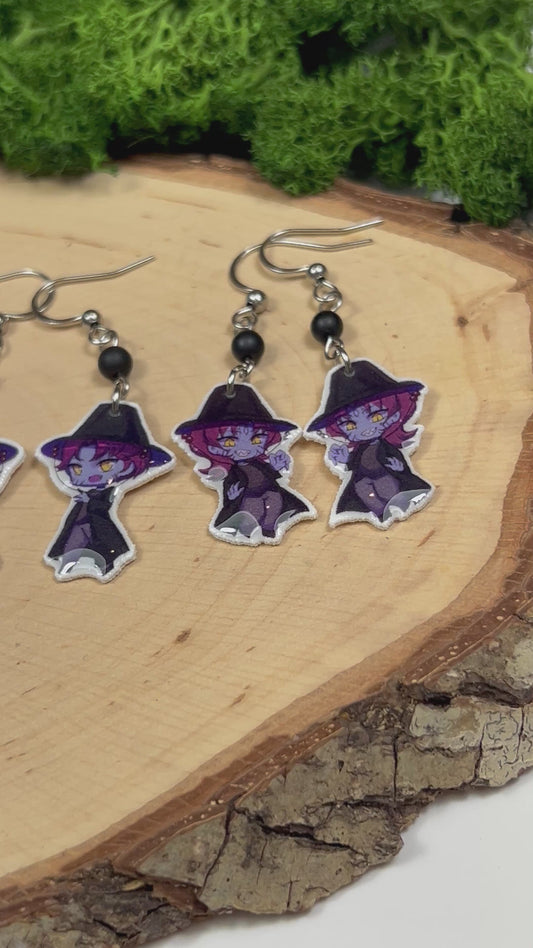 Dämonen Saja Boys Ohrhänger aus K-Pop Demon Hunters